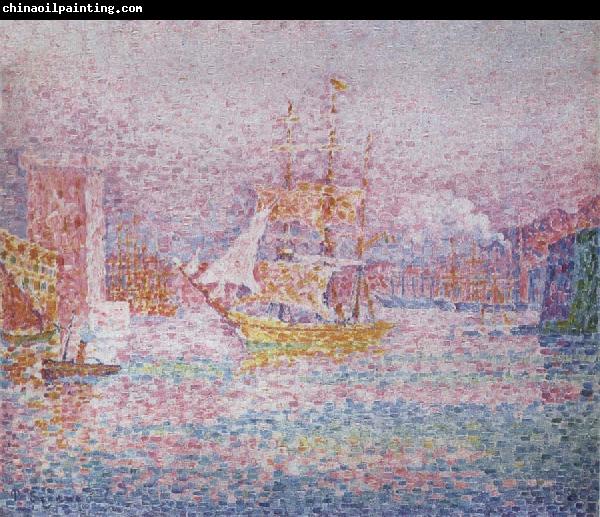 Paul Signac Harbour at Marseilles