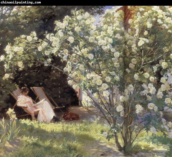 Peder Severin Kroyer Rose Garden