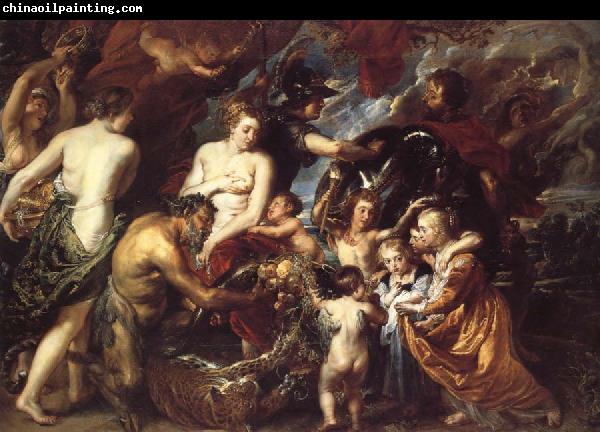 Peter Paul Rubens Minerva Protects Pax from Mars