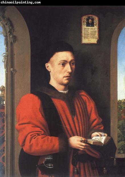 Petrus Christus Portrait of a young Man