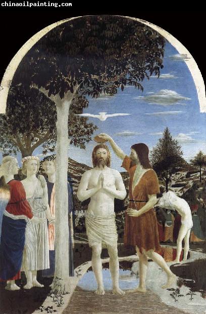 Piero della Francesca THe Baptism of Christ