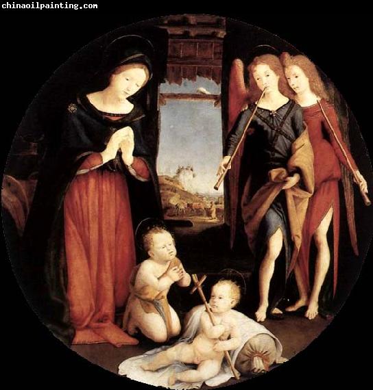 Piero di Cosimo The Adoration of the Christ Child