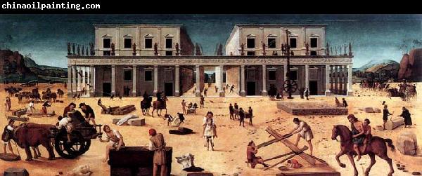 Piero di Cosimo The Building of a Palace