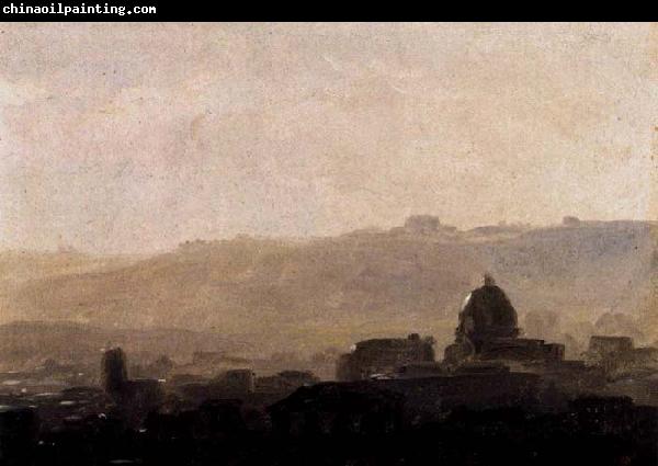 Pierre de Valenciennes View of Rome in the Morning