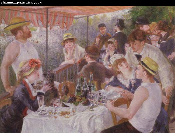 Pierre-Auguste Renoir Lucheon of the Boating Party