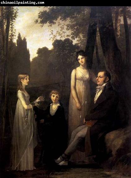 Pierre-Paul Prud hon Rutger Jan Schimmelpenninck with his Wife and Children