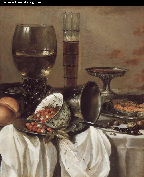 Pieter Claesz Still Life with Drinking Vessels