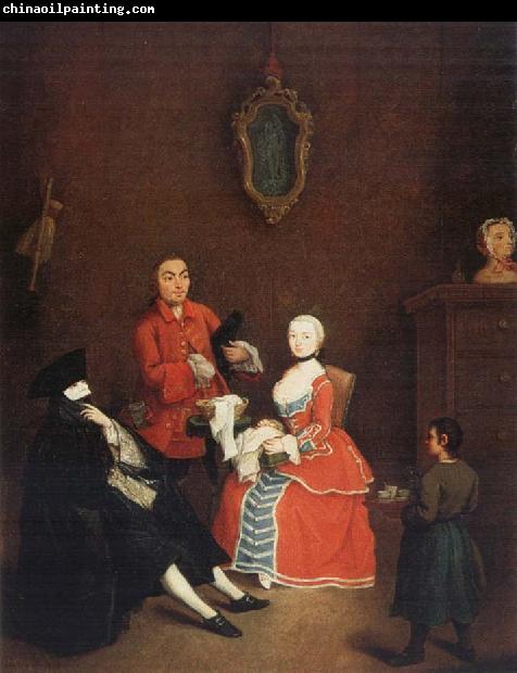 Pietro Longhi Visit of the Bauta