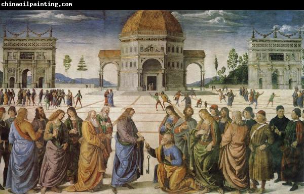 Pietro Perugino Charge to Peter