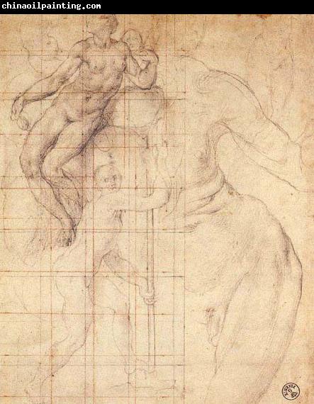 Pontormo, Jacopo Adam and Eve at Work