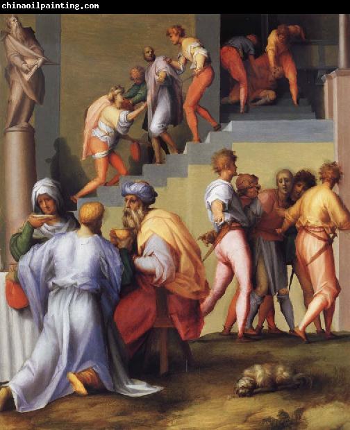 Pontormo Pharaoh Pardons the Butler and Ordes the Execution of the Baker