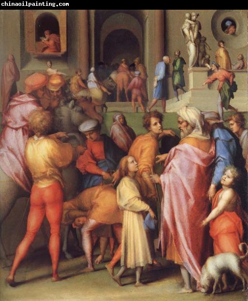 Pontormo Joseph Sold to Potiphar