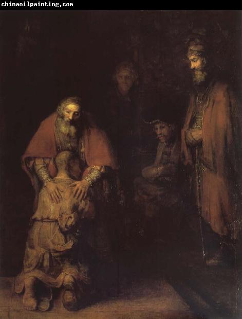 REMBRANDT Harmenszoon van Rijn Return of the veloren son