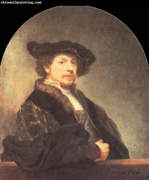 REMBRANDT Harmenszoon van Rijn Self-Portrait at the Age of Thrity-Four