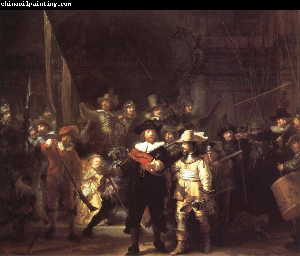 REMBRANDT Harmenszoon van Rijn The night watch