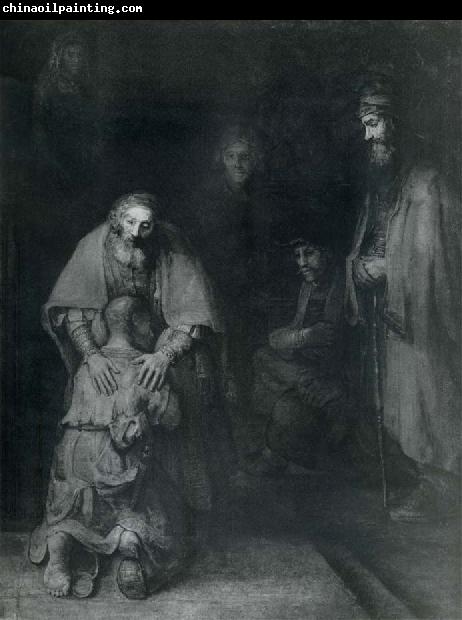 REMBRANDT Harmenszoon van Rijn The Return of the Prodigal Son