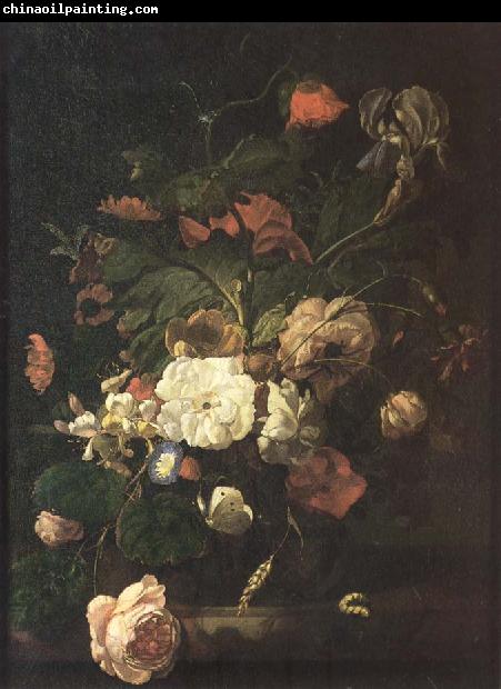 Rachel Ruysch Flowers in a vase