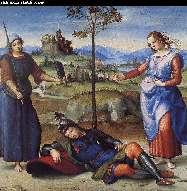 Raphael The Vision of a Knight