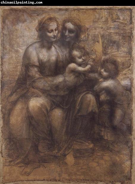 Raphael The Virgin and Child with Saint Anne and Saint John the Baptist