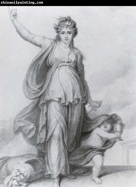 Richard Cosway Sarah Siddons as Tragedy