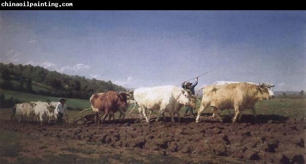 Rosa Bonheur Ploughing in the Nivenais