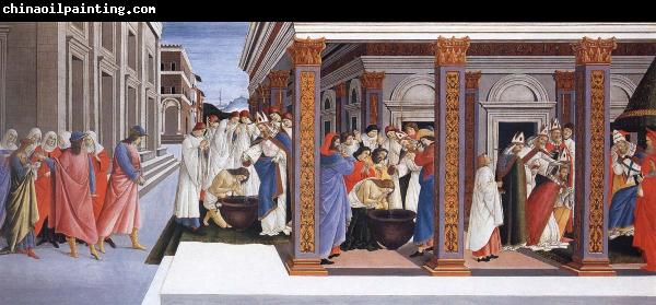 Sandro Botticelli incidents in the life of Saint Zenobius