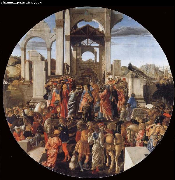 Sandro Botticelli The Adoration of the Kings