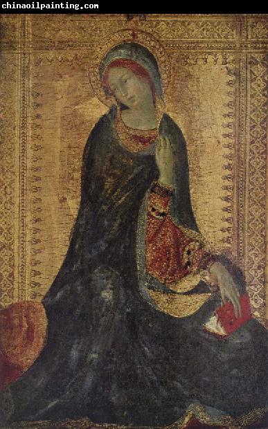 Simone Martini The Madonna From the Annunciation