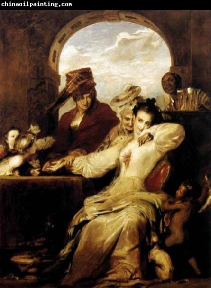 Sir David Wilkie Josephine and the Fortune-Teller