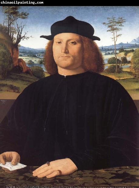 Solario Portrait of Giovanni Cristoforo Longoni