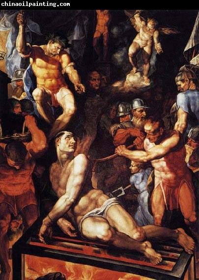 TIBALDI, Pellegrino Martyrdom of St Lawrence