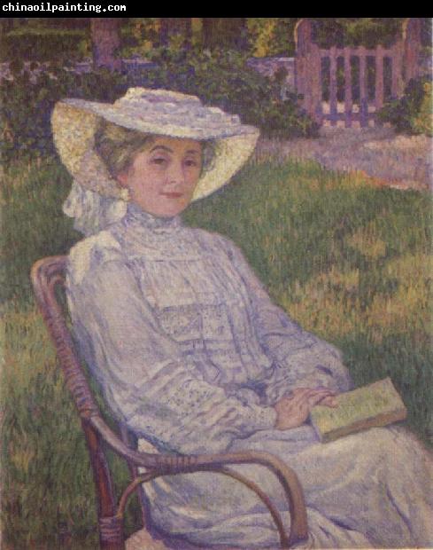 Theo Van Rysselberghe The Woman in White