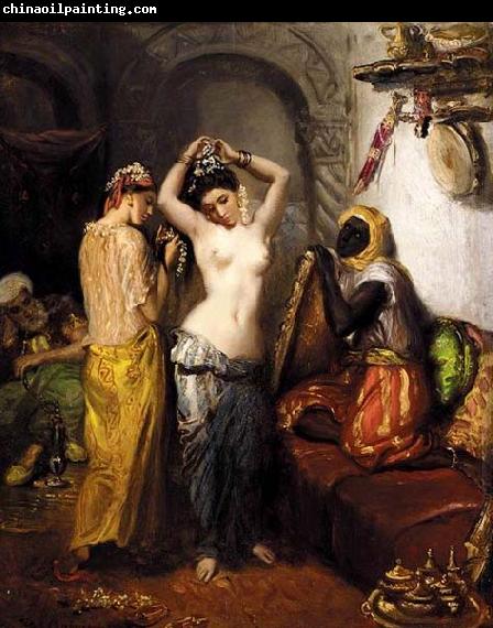 Theodore Chasseriau Orientalist Interior