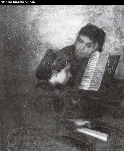 Thomas Eakins Am Klavier