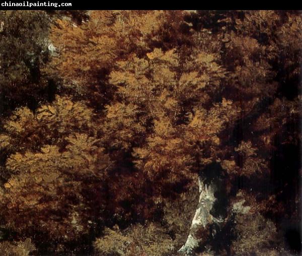 Thomas Gainsborough Detail of Landscape with a Peasant on a path