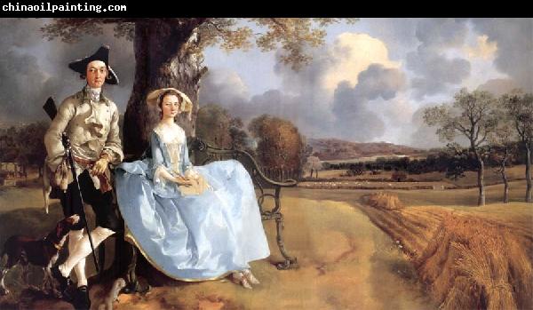 Thomas Gainsborough Portrait of Mr and Mrs Andrews