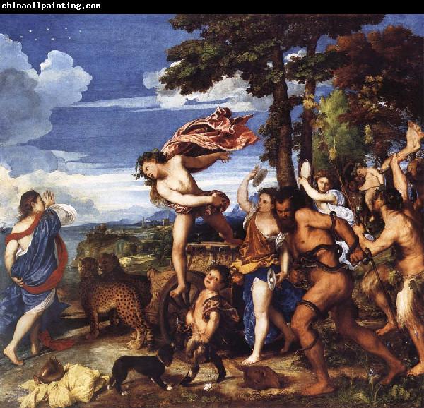 Titian Bacchus and Ariadne