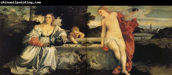 Titian Sacred and Profanc Love