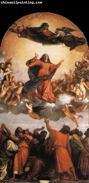 Titian The heaven speed of Maria