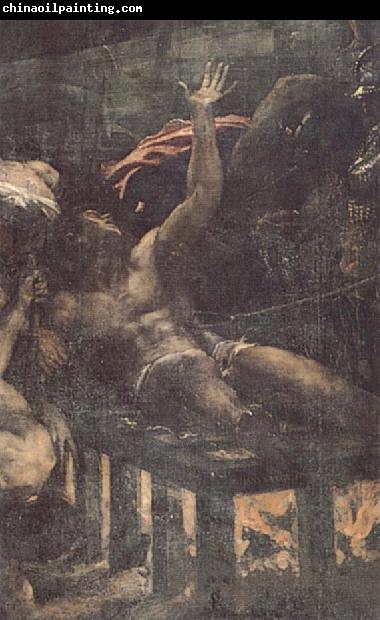 Titian Detail of  Martyrdom of St.Laurence