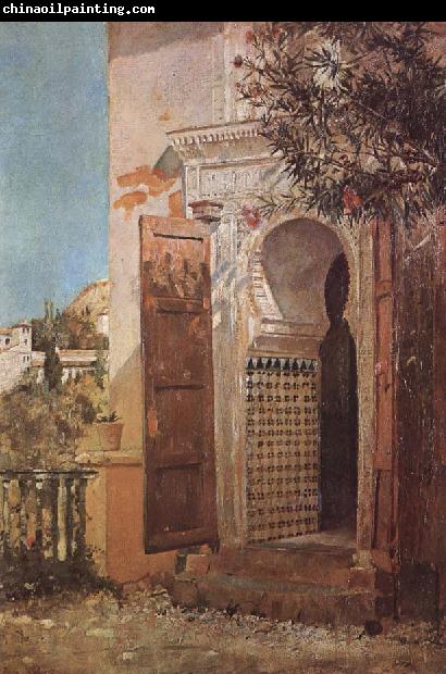 Tom roberts Moorish Doorway,Granada