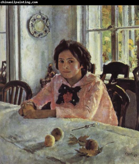 Valentin Serov Girl awith Peaches