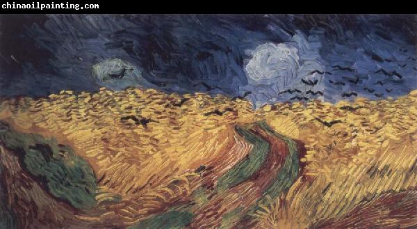 Vincent Van Gogh Wheatfield with Crows