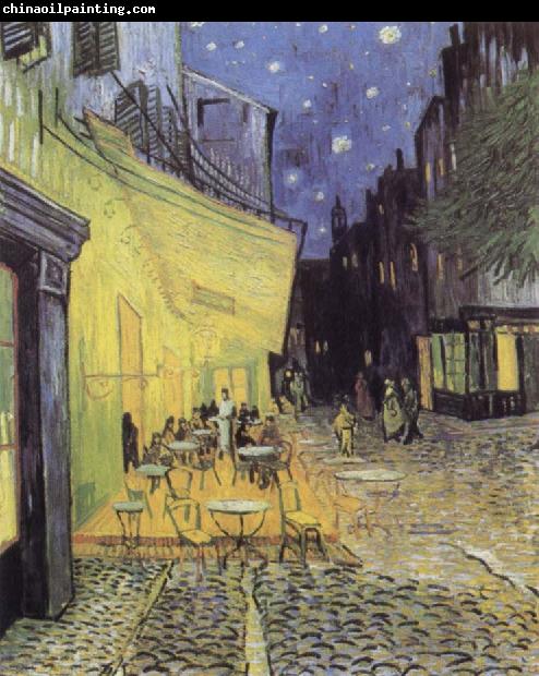 Vincent Van Gogh Cafe Tarrasse by night