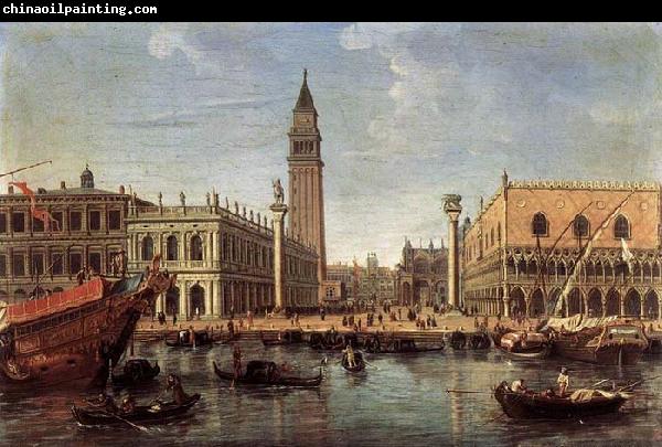 WITTEL, Caspar Andriaans van The Piazzetta from the Bacino di San Marco