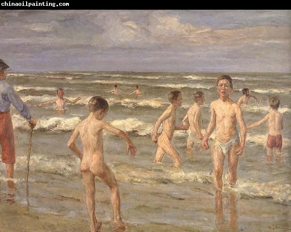 Walter Leistikow Bathing boy