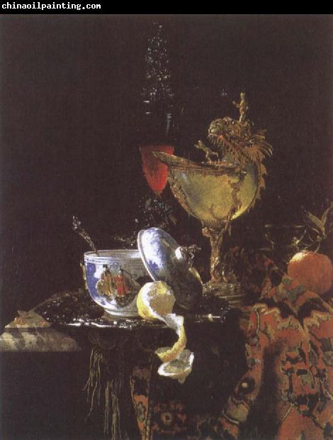 Willem Kalf Still life with Chinese Porcelain Jar