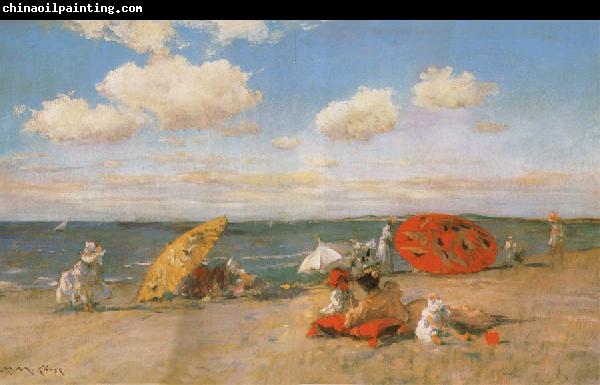 William Merrit Chase At the Seaside