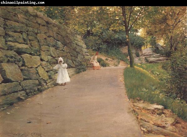 William Merrit Chase Im Park Ein Seitenweg