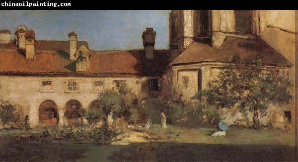 William Merritt Chase The Cloisters